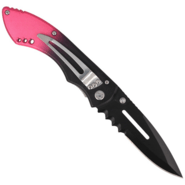 CJH one-hand knife, black/red - KNIFESTOCK