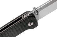 QSP Knife Penguin, Satin D2 Blade, Black Micarta Handle QS130-I - KNIFESTOCK