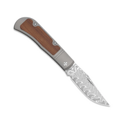 Kizer Trestle Damascus, Savmosott, Ti &amp; Mkuruti Fa V3761A2 - KNIFESTOCK