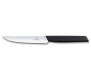 VICTORINOX Nôž na steak, čierna 6.9003.12W - KNIFESTOCK