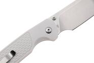 CJRB Pyrite-Light Gray, Stonewashed S90V, Light Gray FRN J1945G-GY  - KNIFESTOCK