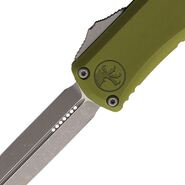 Microtech Hera® II Mini D/E OD Green Apocalyptic® Partial Serrated 1702M-11APOD - KNIFESTOCK