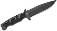 Halfbreed Blades Medium Infantry Knife - Fixed Blade MIK-04 SOFMAK BLK - K340 - KNIFESTOCK