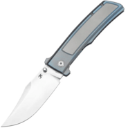 Kansept knives Bison Satin CPM S35VN Blue Anodized Titanium K1108B2 - KNIFESTOCK