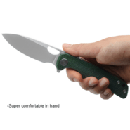 Miguron Galaty 14c28n penge, Liner lock Micarta markolat, MGR-818MGN - KNIFESTOCK
