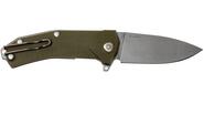 Lionsteel Liner Lock Sleipner Blade, GREEEN G10 handle, IKBS KUR GR - KNIFESTOCK