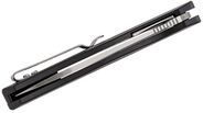 Petrified Fish PF818 Forward Satin D2 Black G10 PF818DS - KNIFESTOCK