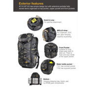 Magforce IMBS 20&quot; Pioneer Backpack - 500D BC #A7102BC - KNIFESTOCK