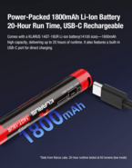 Klarus 2AA EDC Flashlight Multi-Fuel Performance Powerhouse P2 - KNIFESTOCK