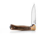 Lionsteel Solid BRONZE Titanium knife, MagnaCut blade, Gold Dark Matter Carbon Fiber inlay  SK01 BR - KNIFESTOCK