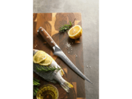 XINZUO B13R 7 Zoll Filetiermesser Natur Rosenholz mit dreifacher Nieten 67 Lagen Dam - KNIFESTOCK