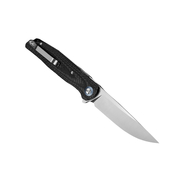 Bestech ASCOT D2, Satin, Interlayer with Carbon Fiber and G10 BG19A - KNIFESTOCK