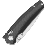Tenable Knives Raven Stonewashed 14C28N, Twill Carbon Fiber T2109V1 - KNIFESTOCK