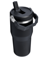 Stanley Termofľaša s integrovanou slamkou 600 ml The IceFlow™ Flip Straw 2.0 Tumbler Black - KNIFESTOCK