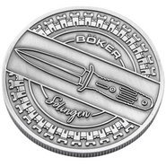 Böker Manufaktur Solingen Münze 09BO771 - KNIFESTOCK