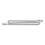 Herbertz Jumbo-messenketting, verchroomd, 2 karabijnhaken 272260 - KNIFESTOCK