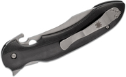 Spyderco C237GP Tropen G-10 Black Emerson Opener - KNIFESTOCK