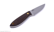 Brisa Bobtail 80-Bison micarta 12C27 Flat Sheath Bobtail 80 Kydex - Flat BRS-036-9964-11516 - KNIFESTOCK