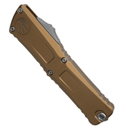Microtech Combat Troodon® T/E Gen III TAN Stonewash Full Serrated 1144-12TA - KNIFESTOCK