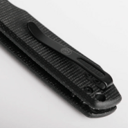 Vosteed Raccoon(Top Liner Lock) 14C28N Black Stonewash Black Micarta A2902 - KNIFESTOCK