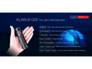 Klarus G20 Flashlight - KNIFESTOCK