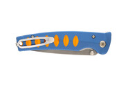 Mcusta MC-42C Katana VG-10 Core San Mai, Blue/Orange Anodized Aluminum - KNIFESTOCK