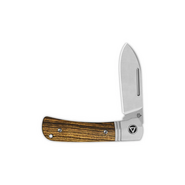 QSP Knife Hedgehog Spear Point Pocket knife Blade:14C28N, satin, wood, slipjoint QS142SP-B - KNIFESTOCK
