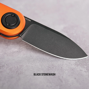 Vosteed Corgi-V 14C28N Černý Stonewash Oranžový Hliník A3705 - KNIFESTOCK