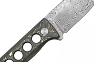 QSP Knife Canary Laminated Damascus, Aluminum Foil CF QS141-E - KNIFESTOCK