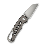 CIVIVI Gray Aluminum HandleWith S/S Carabiner And Bottle OpenerSatin Finished - KNIFESTOCK