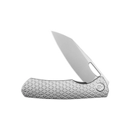 KB Socius Silver Sandblast S90V Sandblast Ti  FRAG Pattern KB300A - KNIFESTOCK