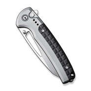 CIVIVI Sentinel Strike Gray Aluminum Handle With Black FRN Integral Spacer Stonewashed K110 Blade C2 - KNIFESTOCK