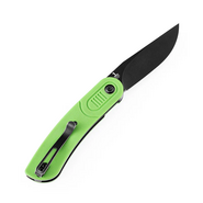 Kansept Reverie Black TiCn Coated 154CM Grass Green G10 T2025A4 - KNIFESTOCK