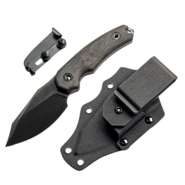 Kunwu STIFFY D. KNFS Limited Edition 50pcs VANADIS 4 DLC + Marble Carbon Fiber - KNIFESTOCK