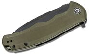 CIVIVI Praxis Black Stonewashed/G10 OD Green C803F - KNIFESTOCK