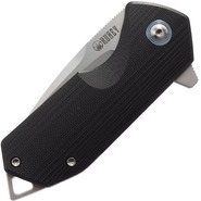 KUBEY Campe Nest Liner Lock EDC Flipper Knife Black G10 Handle KU203A - KNIFESTOCK