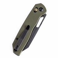 TENABLE KNIVES Shard Blackwash 14C28N 0.14&quot; / 3.5mm Olive Green G10 T1006V3 - KNIFESTOCK