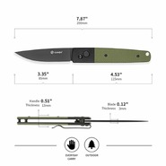 Knife Ganzo G721B-GY - KNIFESTOCK