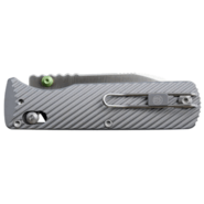 Vosteed Vombat M390 Satin Aluminum Gray A4104 - KNIFESTOCK