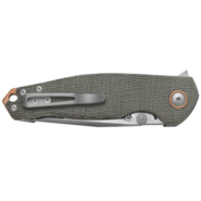 Viper KATLA Stonewash M390, Green Canvas Micarta V5982CG - KNIFESTOCK