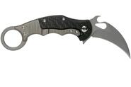 FOX Knives FX-599TiCS Folding Karambit, Titanium Framelock Bead Blasted - KNIFESTOCK