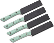 Microtech STEAK KNIFE SET G-10 CARIBBEAN BLUE STW F/S 3600-12SETCA - KNIFESTOCK