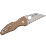Spyderco MicroJimbo Brown G-10 CPM 15V SPRINT C264GPBN15V - KNIFESTOCK