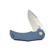 Kubey Mikkel Willumsen Design Bravo one Folding Knife Blue G10 Handle KU319A - KNIFESTOCK