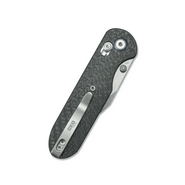 GEO Knife Ethereal Cutter SW M390 Blade Black Carbon Fiber - KNIFESTOCK