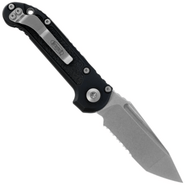 Microtech L.U.D.T.® T/E Gen III Stonewash Osaliselt Saagjas 1136-11 - KNIFESTOCK