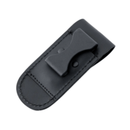 EKA 5&quot; Leather Sheath Black 20010 - KNIFESTOCK
