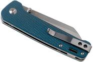 QSP Knife Penguin, Satin D2 Blade, Blue Micarta Handle QS130-H - KNIFESTOCK