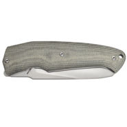 Viper NOVIS Satin M390, Green Canvas Micarta V5972CV - KNIFESTOCK