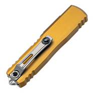 Microtech UTX-85 GEN IV D/E STONEWASH STANDARD TAN 12324-10TA - KNIFESTOCK